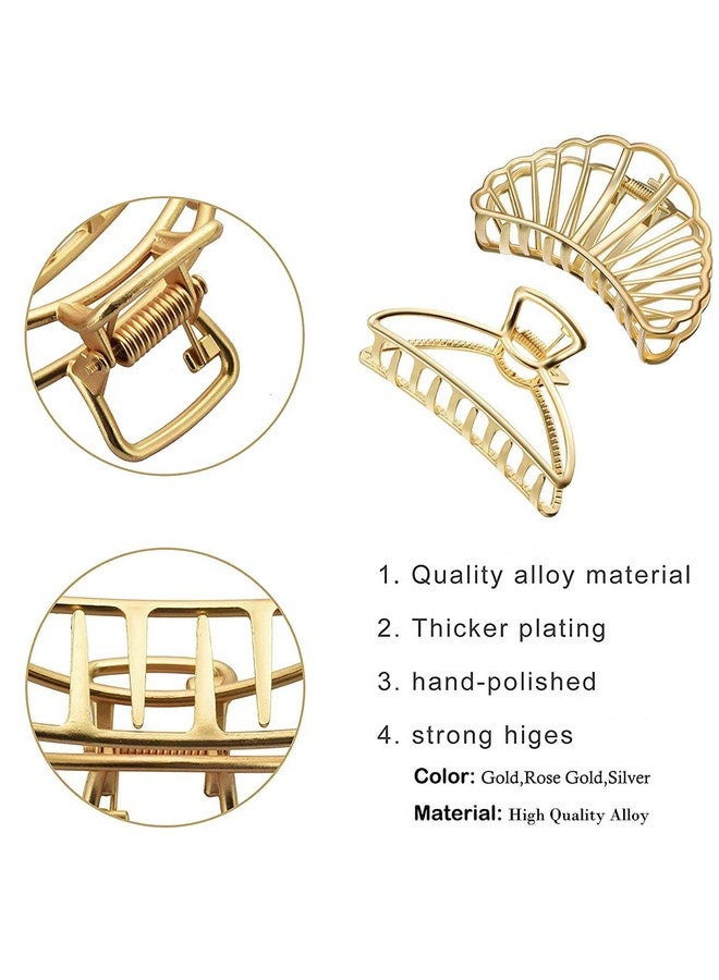 بيردوير مشبك شعر على شكل فراشة مصنوع من مادة معدنية مستوردة متعددة الألوان ومتوسطة الحجم للنساء (عبوة من قطعتين بتصميم مربع) | مشابك شعر - Image 5