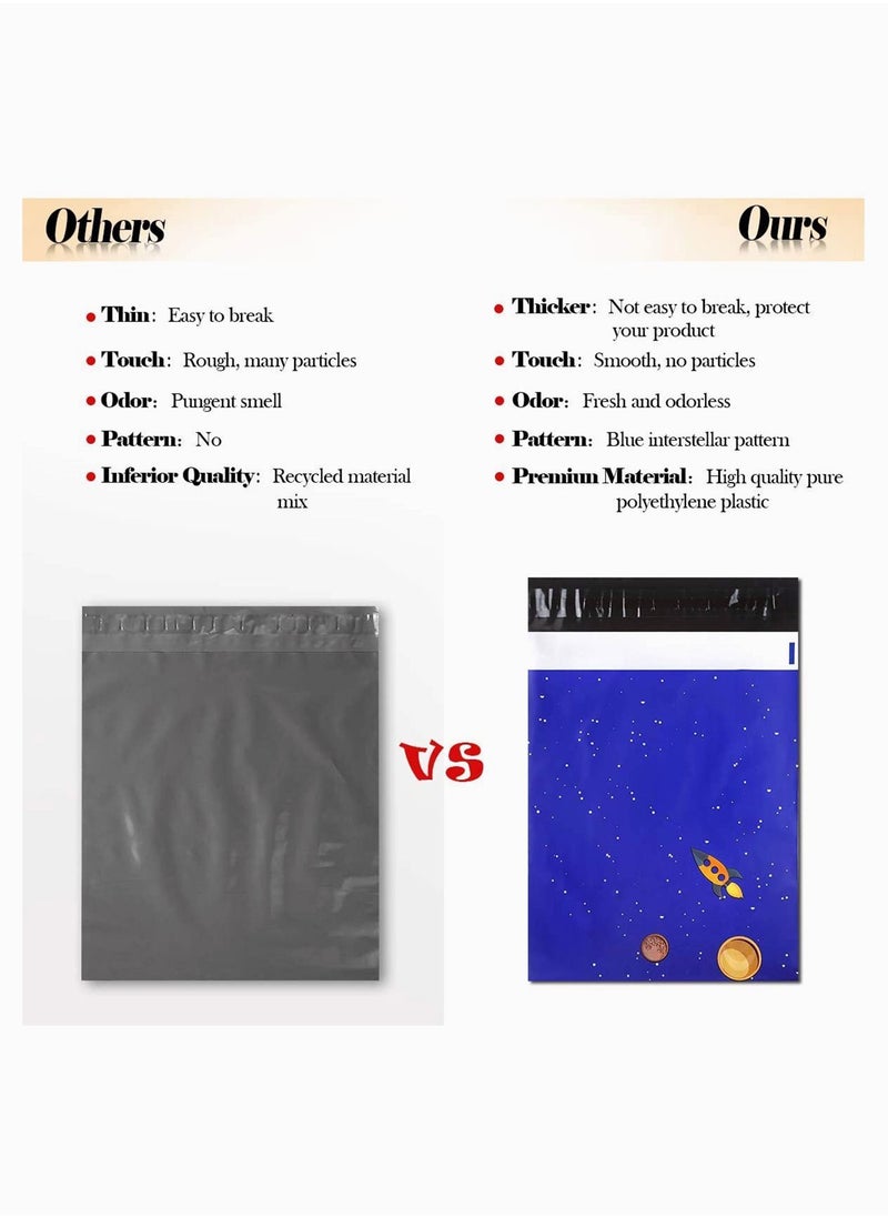Y&D Envelopes Plastic Custom Mailing Shipping Bags, Poly Mailer Envelope with Self Seal Adhesive Strip Waterproof 25 Pack  - Image 5