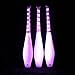 Zeekio MultiColor LED Light Up Juggling Clubs with Charger Wireless Remote for Beginners All Levels Bright Vibrant Colors Durable 205L Set of 3 - Image 4