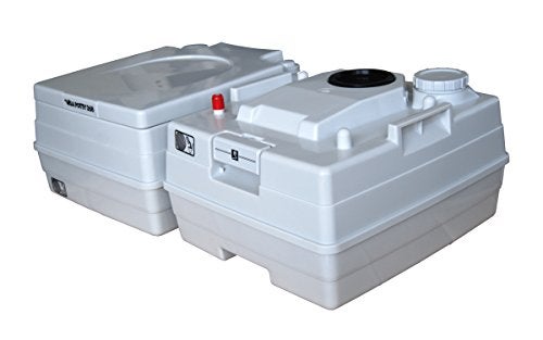 CMP Dock Edge Sanitation Equipment Visa Potty, White, 24 Liter - Image 3