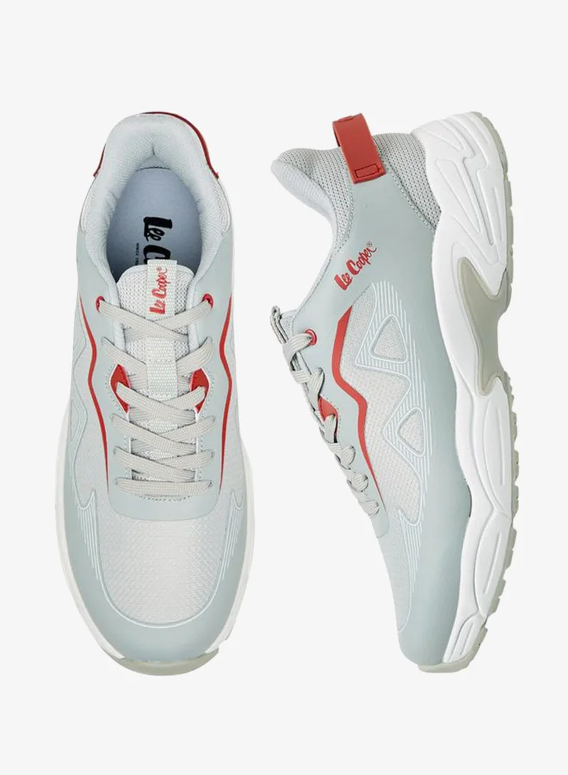 Lee Cooper GREY Men Lace-Up Ankle Sneakers for Men | Best Price UAE