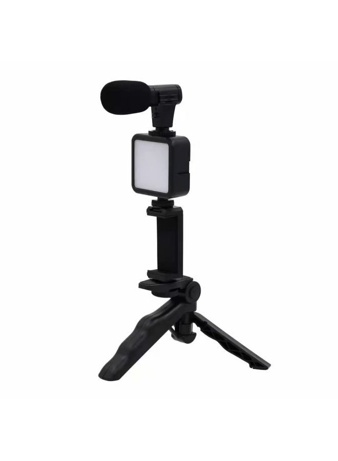 Beauenty Mobile Phone Desktop Live Broadcast Bracket Small Microphone Recording Light Suit Single Microphone Live Broadcast Bracket-Specifications:AY-49 - Image 5