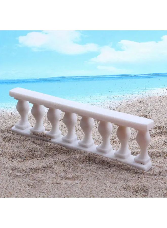 Miniature Landscape Ornaments Set Of 2pcs Simulated Fence And Architectural Walkway Decor - Image 2