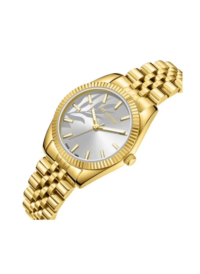 لي كوبر Women's Metal Analog Watch LC08102.130 - 32 mm