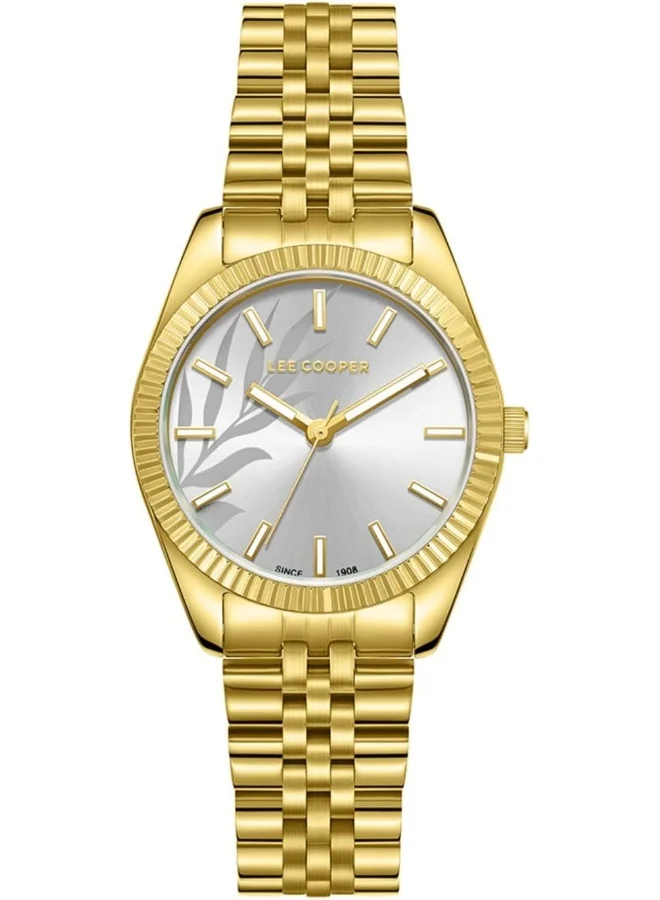 لي كوبر LEE COOPER Women Analog Silver Dial Watch - LC08102.130