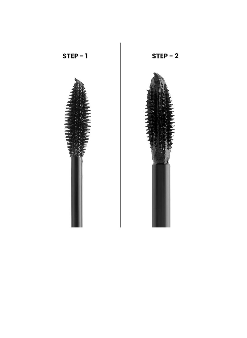 Mars - VOLUMISING AND LENGTHENING 2 IN 1 MASCARA Double Trouble has the best of both worlds get the desired length with one cap and volume with the other Get thicker and more dramatic lashes - Image 1
