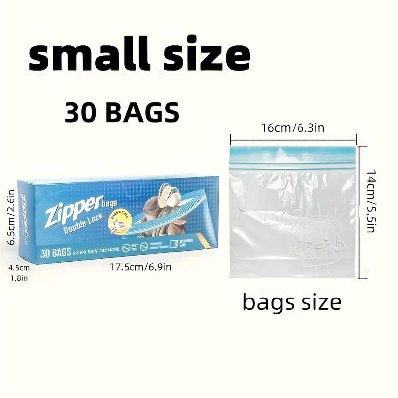Clear Storage Bags with Compression Seal - Keep Food, Fruits, Vegetables Safe and Clean! - Generic - Image 5