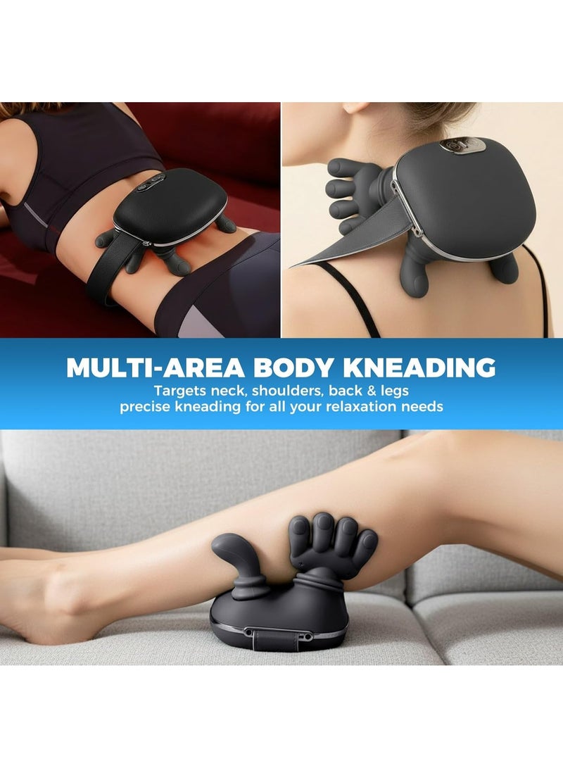 JIHAM New Shoulder And Neck Massager Device With Food Grade Silicone Material Long Battery Life Compact And Portable Adaptive Massage With Higher Fit And Better Effect For Men Women - Image 5