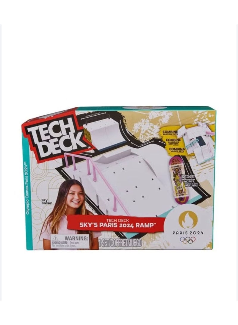 Tech Deck Sky's Ramp Fingerboard Skate Park Set - Image 1