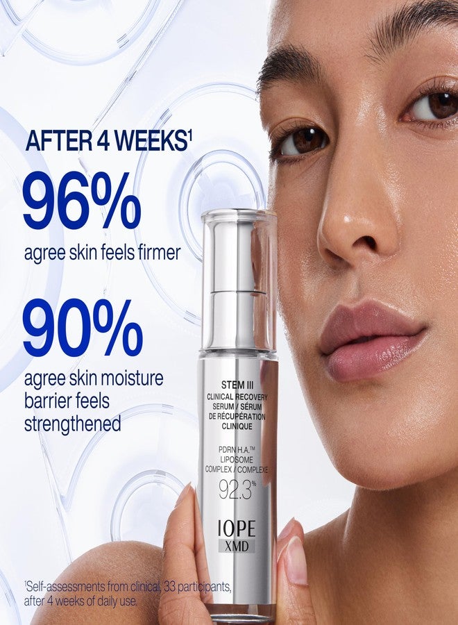 IOPE XMD Stem III Clinical Recovery Serum - Professional PDRN Treatment-Level Results - Visibly Firms, Plumps Volume, and Refines Pores - With Hyaluronic Acid - 1.01 fl. oz. - Image 5