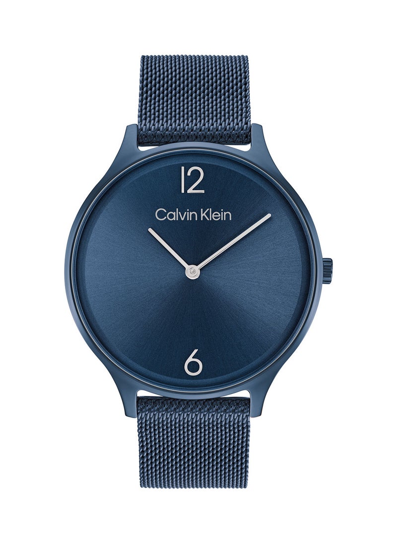 CALVIN KLEIN ساعة يد أنالوج دائرية مقاومة للماء مع ستانلس ستيل 25200005  - Image 2