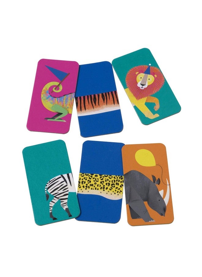 Talking Tables Animals Mix Up Card Kids Learning Educational Game Play At Home Activity With Children Girls Or Boys One Multicolour  - Image 2