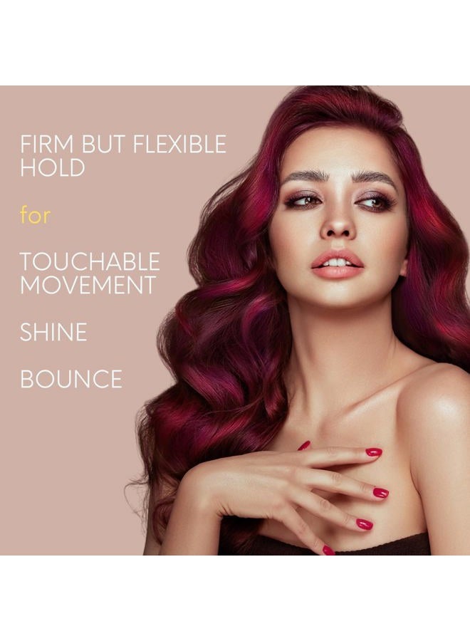 DermOrganic Flex Hold Sculpting Spray with Organic Pomegranate Anti Fade Extract for Body, Bounce and Style-8oz - Image 4