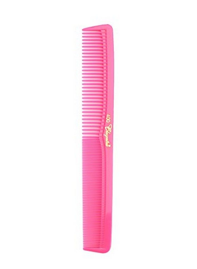 Krest Cleopatra 7 Inch All Purpose Barber Cutting Comb. Flat Back Styler Comb. Numbered Ruler. Color Neon Pink. 6Pack - Image 5