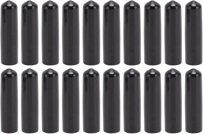 Dioche Draft Faucet Cap Sanitary Cover For Standard Beer Tap Black 20 Pcs - Image 2