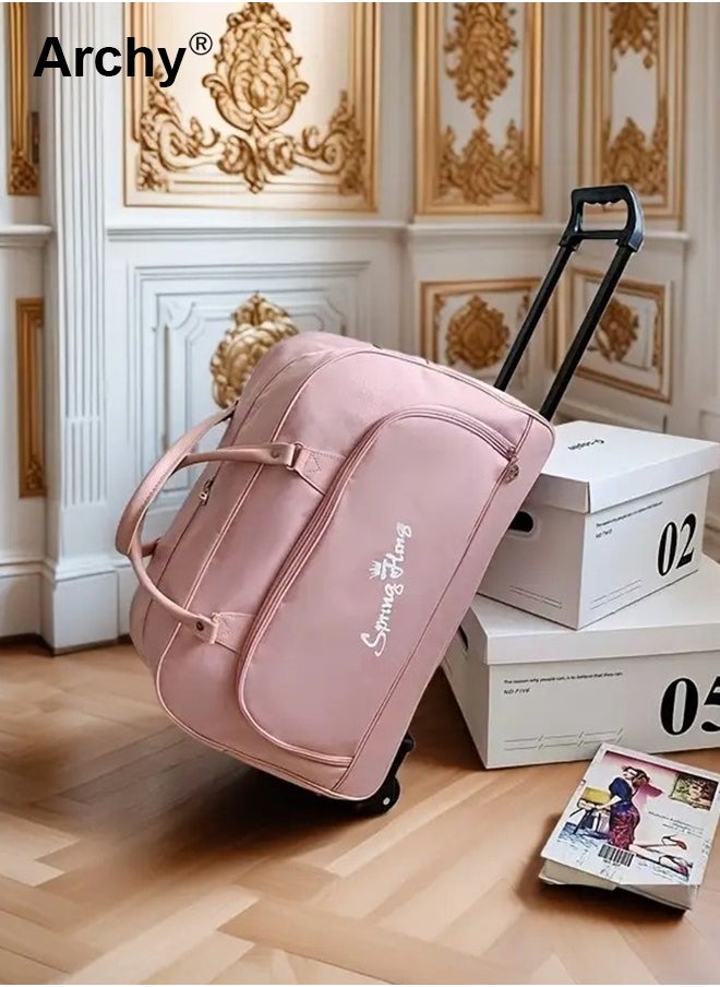 Archy Unisex Trolley Travel Bag Premium Oxford Fabric Large Capacity Multifunctional Luggage Bag  - Image 1