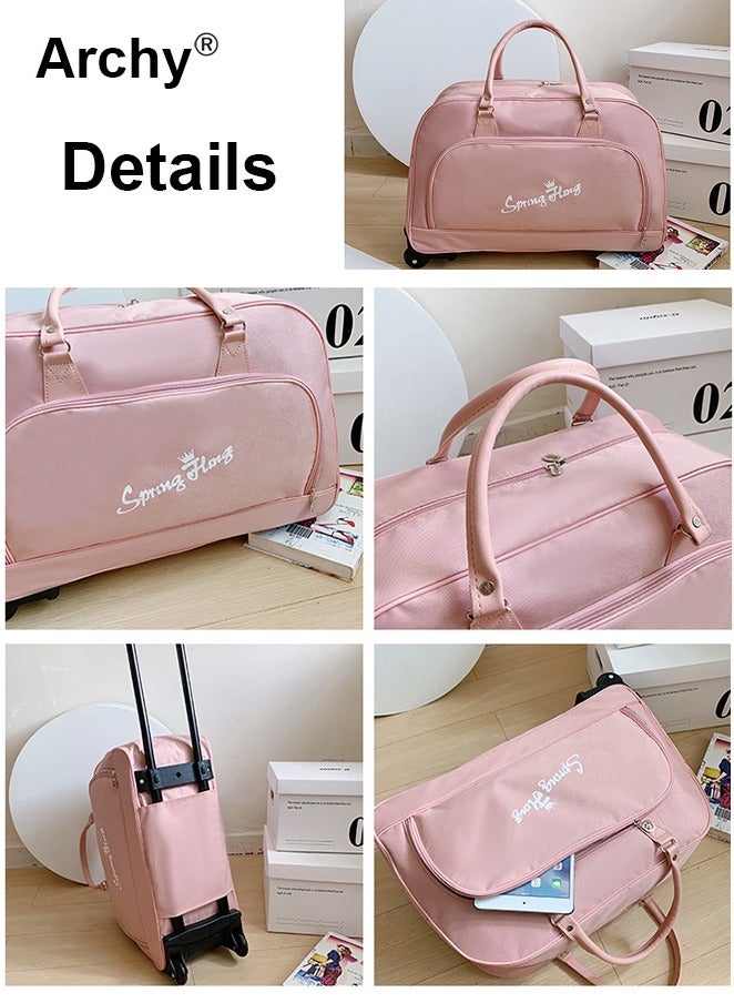 Archy Unisex Trolley Travel Bag Premium Oxford Fabric Large Capacity Multifunctional Luggage Bag - Image 4