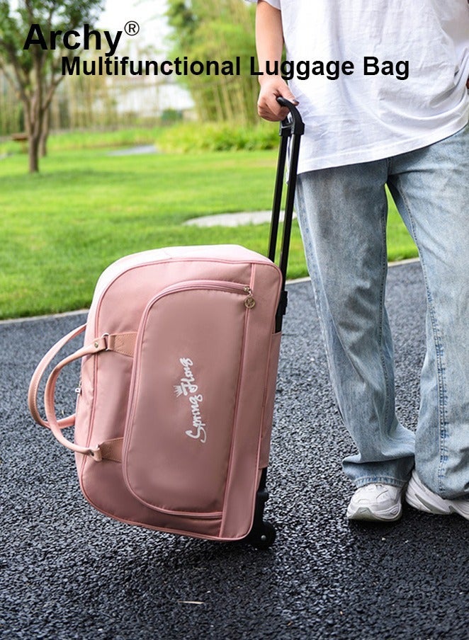 Archy Unisex Trolley Travel Bag Premium Oxford Fabric Large Capacity Multifunctional Luggage Bag - Image 2