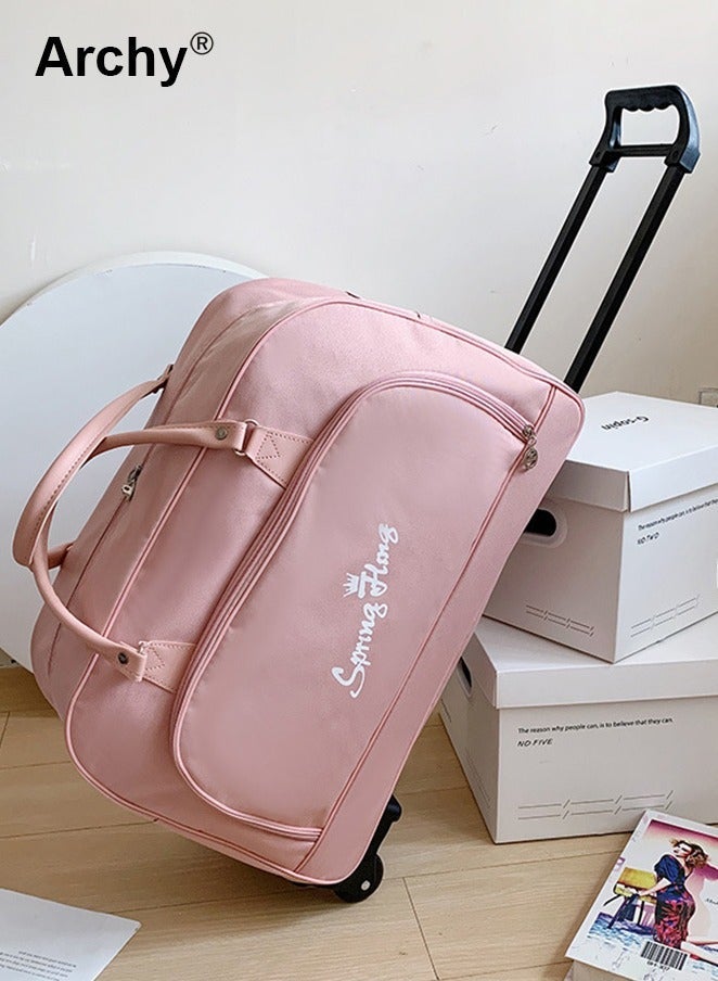 Archy Unisex Trolley Travel Bag Premium Oxford Fabric Large Capacity Multifunctional Luggage Bag - Image 1