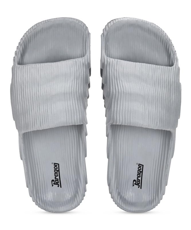 PARAGON K10913G Stylish Sliders for Men | Water Ressistant, Lightweight, Comfortable, Durable Flip Flops | Easy Wash | Ideal for Outdoor Use - Image 5