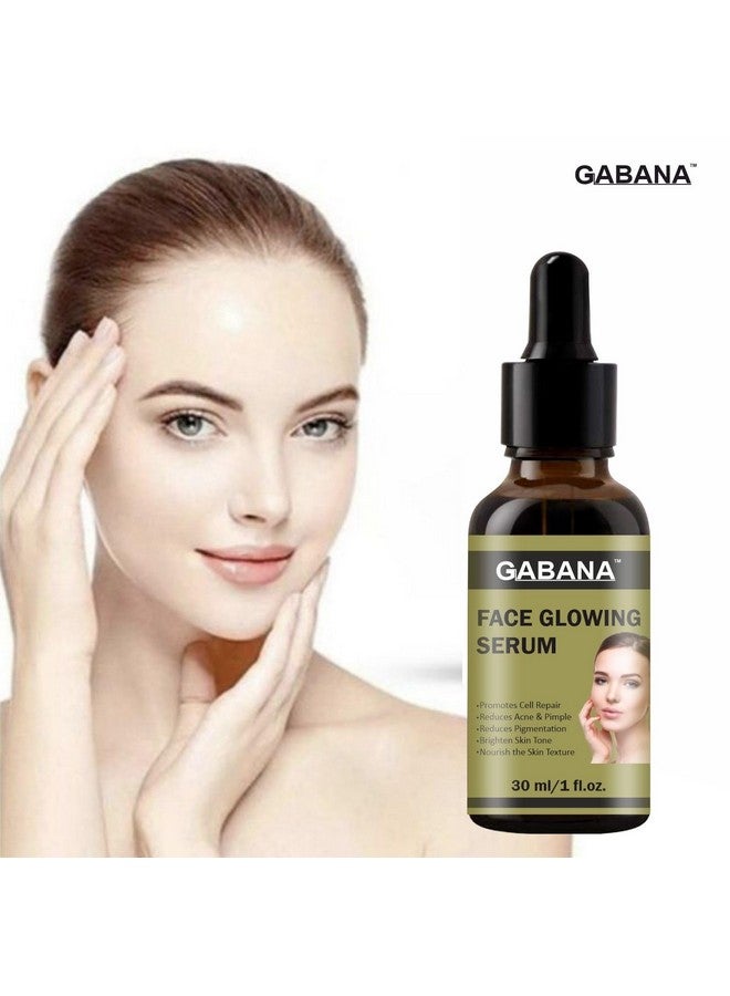 GABANA Face Glowing Serum and Nail Strong and Repair serum and for Men and Women (Combo of 2, Each 30 ml)|SERUM for Glowing and Dry Skin Serum for Damaged Nails Serum for Acne and Dark Spots| - Image 2