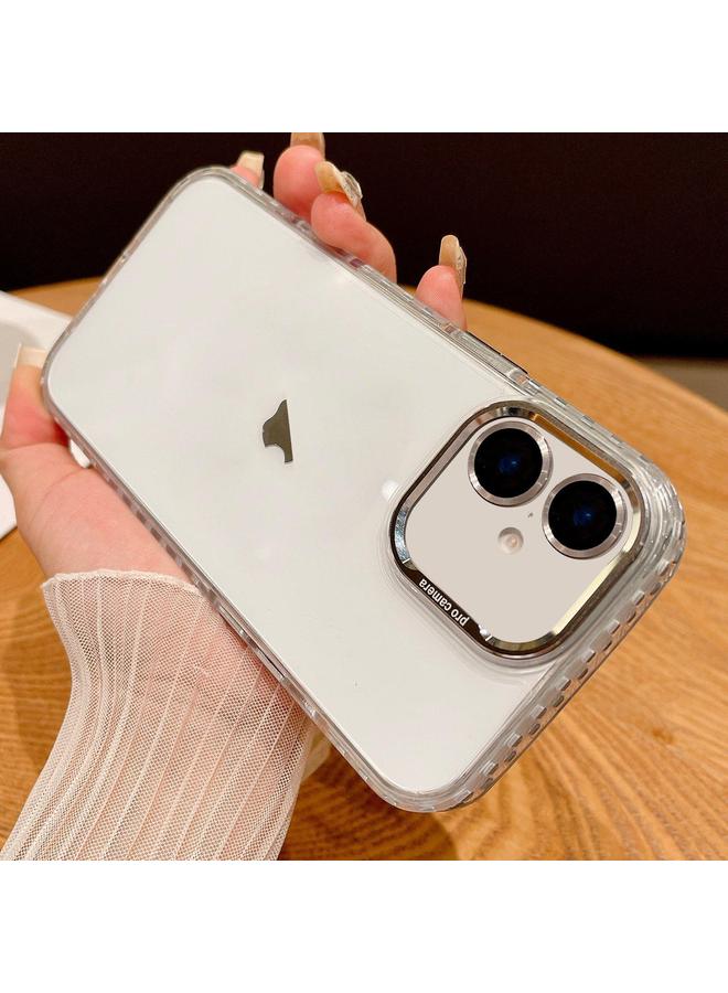 S-TOP Case For iPhone 16 Transparent Phone Case with Lens Film - Image 1