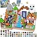 Magnetopia Magnetic Blocks 150PCS Magnetic Building Blocks Cubes Adventurer Magnet Toys for Kids Age 3 Toy Building Set for Kids Magnet Construction Easter Birthday Gifts for Boys Girls Age 48 812 - Image 3