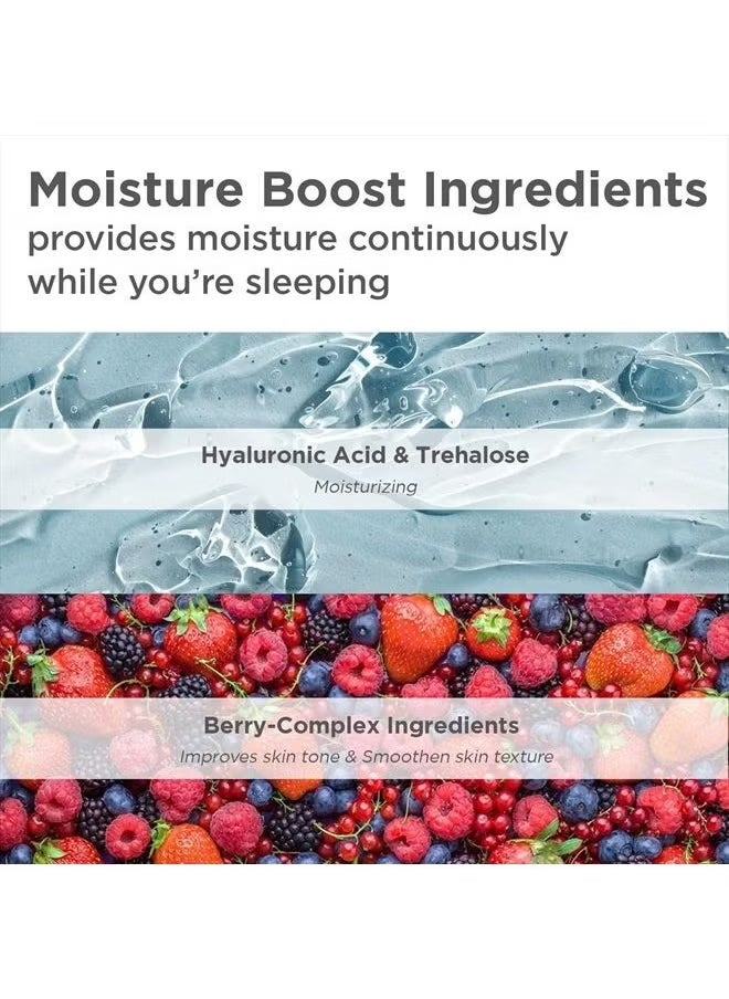 elishacoy - Moist Up Collagen Sleeping Face Mask Skincare, Hydrating, brightening Sleep Mask for Overnight Face Cream with Vitamin E, Korean Face Masks for Skin care, Anti Aging Moisture 50ML, 1.69fl.oz - Image 1