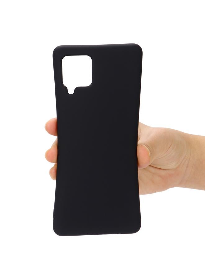 S-TOP Case For Samsung Galaxy M32 4G International Version Solid Color Liquid Silicone Dropproof Full Coverage Protective Case - Image 4