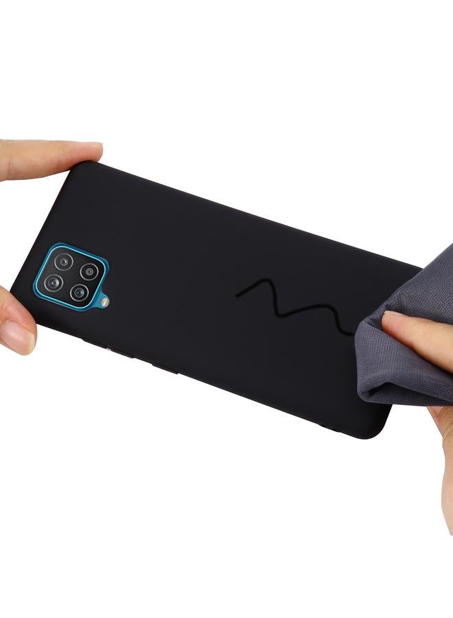 S-TOP Case For Samsung Galaxy M32 4G International Version Solid Color Liquid Silicone Dropproof Full Coverage Protective Case - Image 5