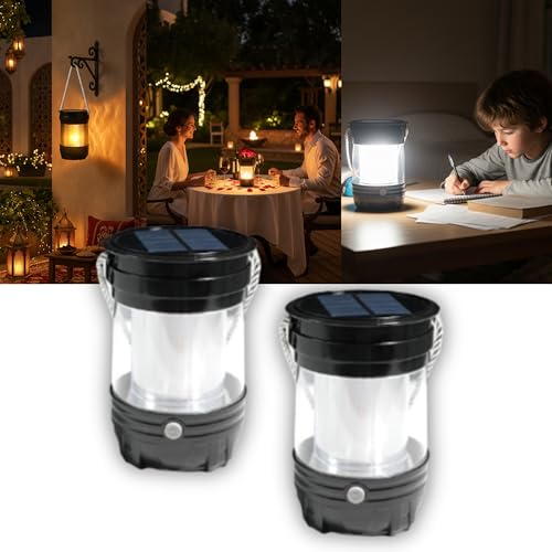 Homehop 100W Solar Light Outdoor Waterproof LED Rechargeable Emergency Lamp – USB Portable Floodlight for Home, Garden, Camping, and Indoor Use (White, ABS) - Image 1