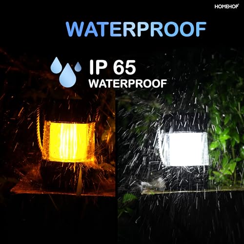 Homehop 100W Solar Light Outdoor Waterproof LED Rechargeable Emergency Lamp – USB Portable Floodlight for Home, Garden, Camping, and Indoor Use (White, ABS) - Image 3