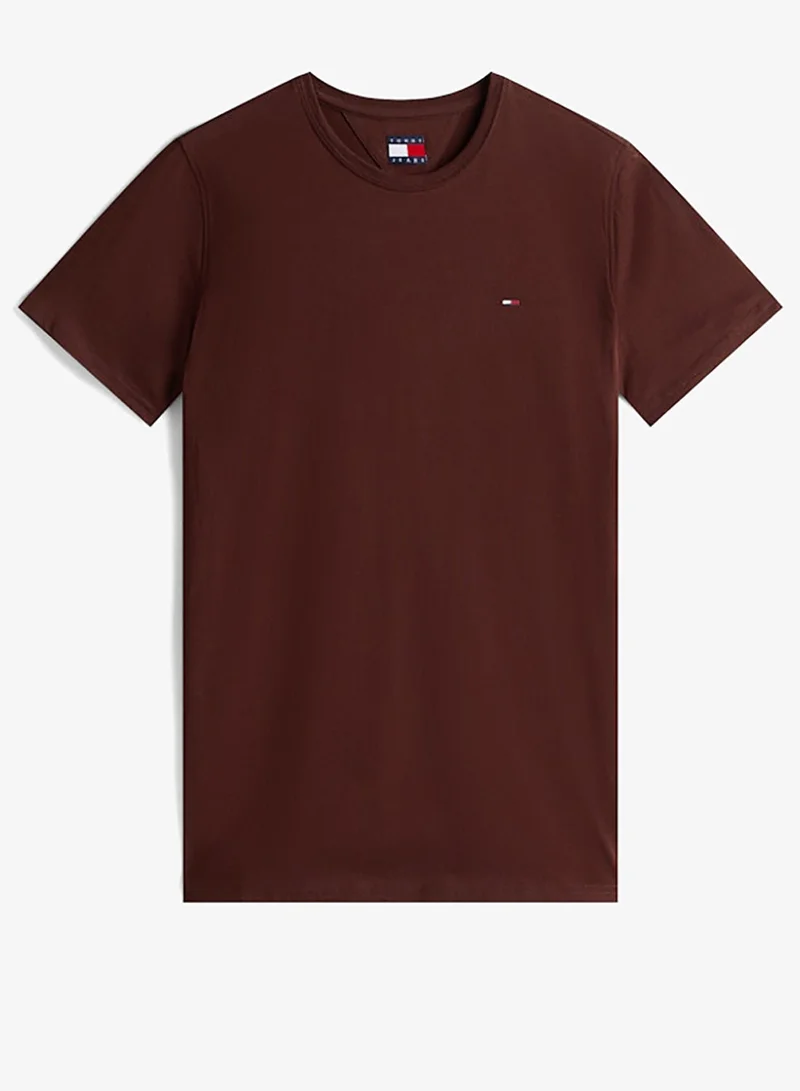 TOMMY JEANS Tommy Flag Extra Slim Jersey T-Shirt