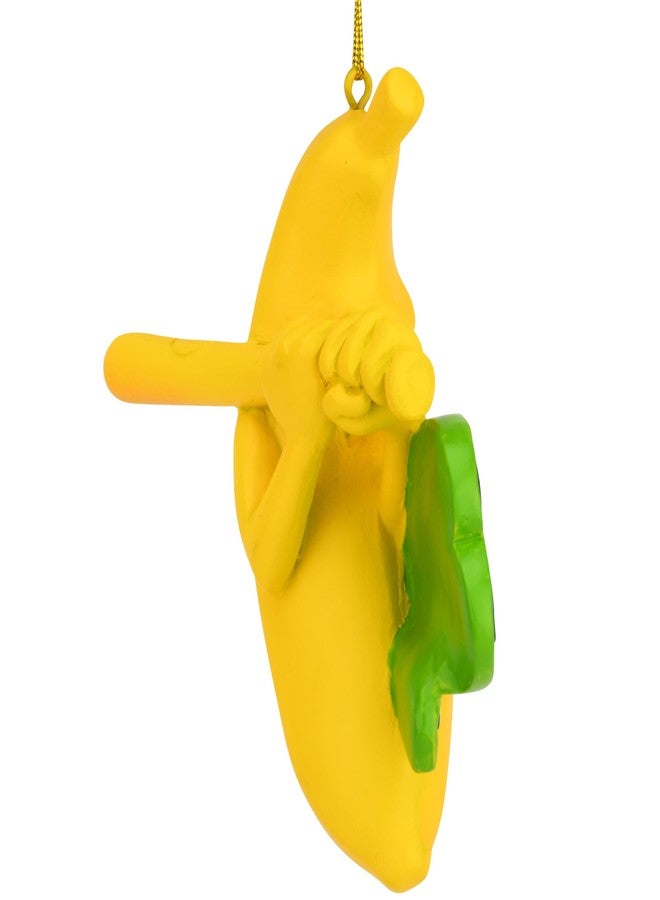 Tree Buddees x Savannah Bananas Logo Official Banana Ball Ornament - Limited Edition (Bananas Logo) - Image 3