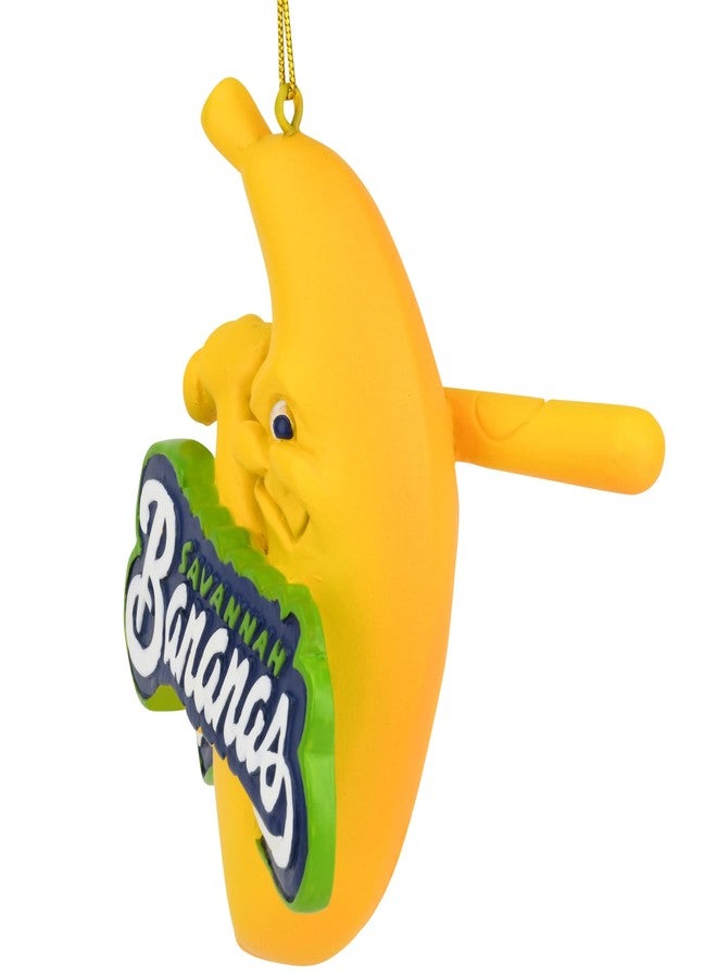 Tree Buddees x Savannah Bananas Logo Official Banana Ball Ornament - Limited Edition (Bananas Logo) - Image 5