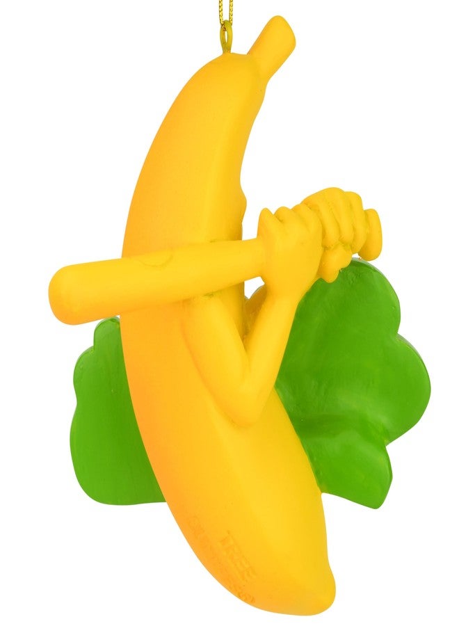 Tree Buddees x Savannah Bananas Logo Official Banana Ball Ornament - Limited Edition (Bananas Logo) - Image 4