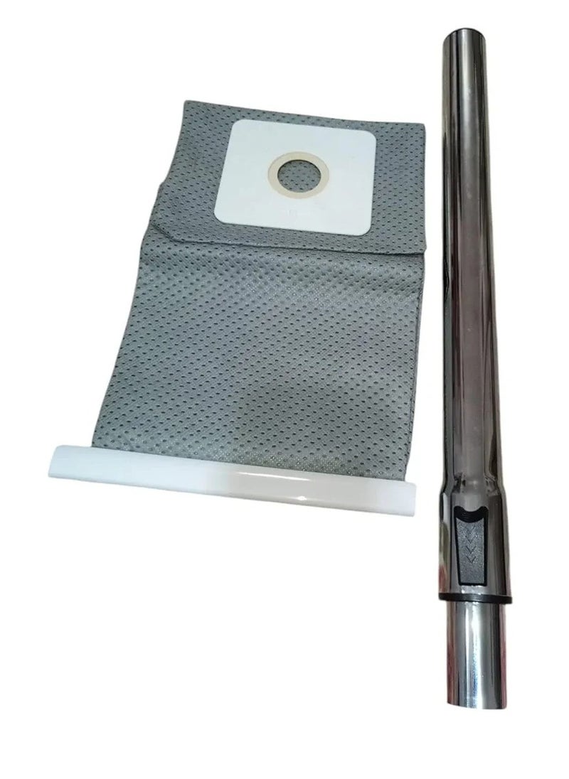 Generic Imported stainless steel pipe and imported vacuum bag compatible with Toshiba vacuum models  - Image 1