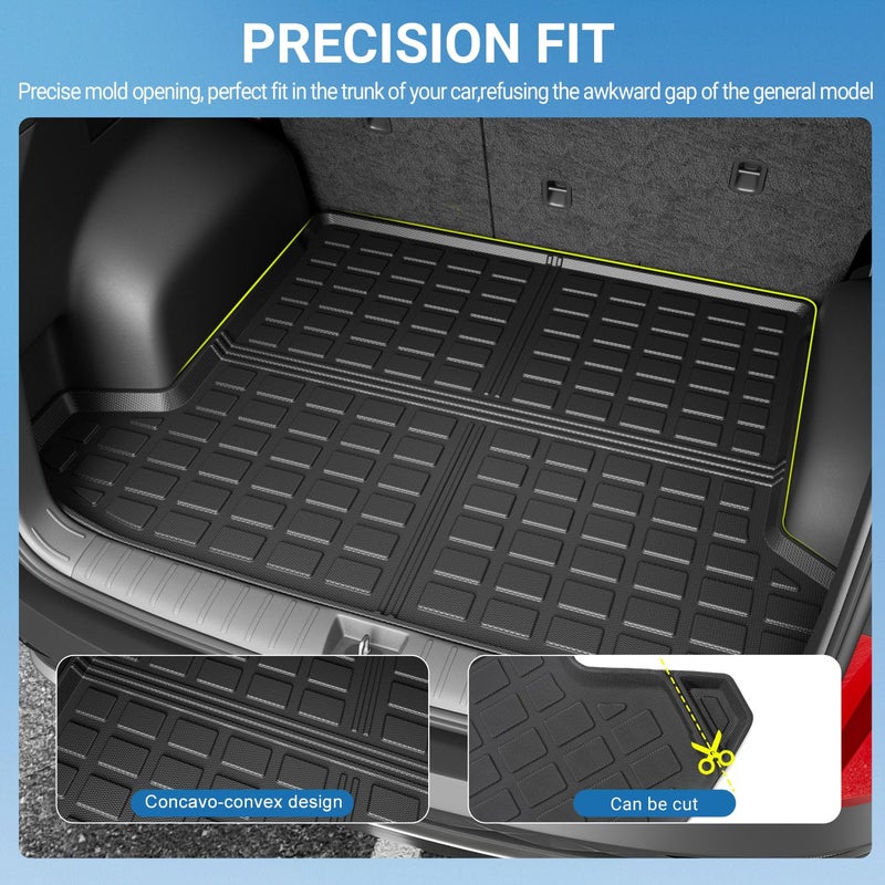 Xipoo Cargo Liner Compatible with 2022 2023 2024 2025 2026 Tucson Rear Trunk Mat Cargo Mat Trunk Liner Replacement for 2022 2023 2024 2025 2026 Tucson Accessories - Image 2