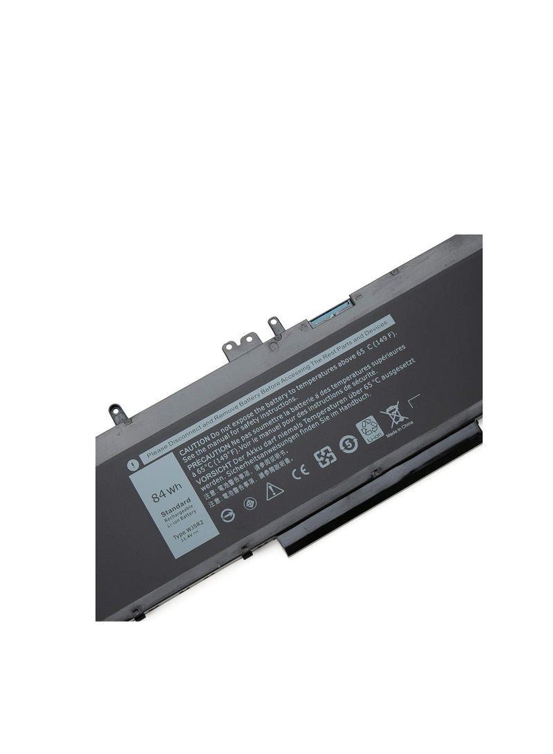 Terabyte بطارية WJ5R2 لجهاز كمبيوتر محمول Dell Latitude 5570 Precision 3510 M3510 سلسلة 4F5YV WJ5R2 11.4V 84Wh - Image 3