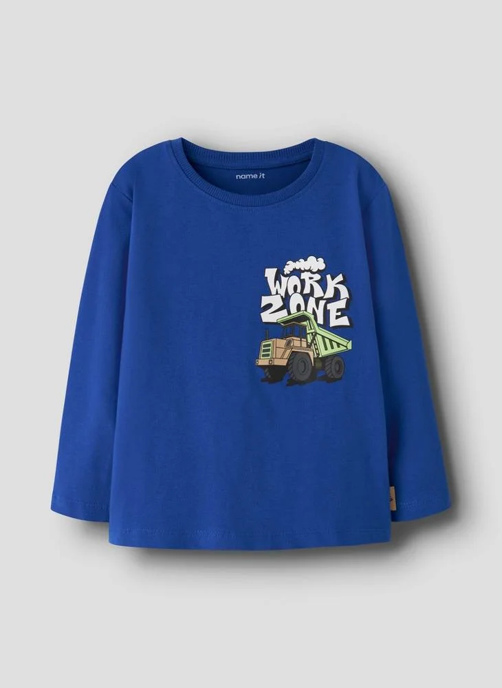 Name It Kids Graphic Crew Neck T-Shirt