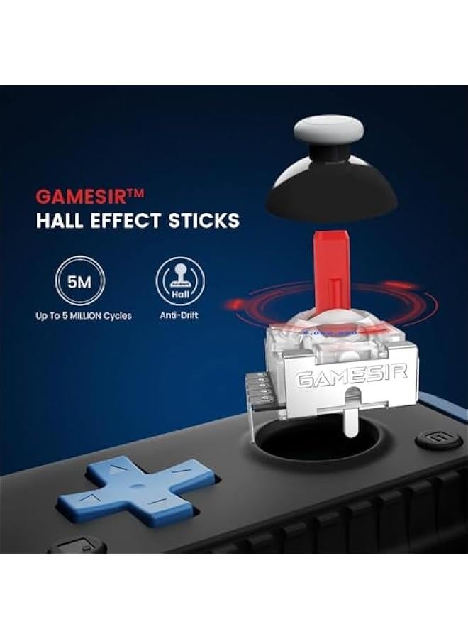 Beauenty X2s Bluetooth Mobile Gaming Controller for iOS, Android phones and PC, Hall Effect Joystick Can Adjust Height Phone Game Controller – Bluetooth 5.3 Connectivity – Zenless Zone Zero, Steam Link - Image 3