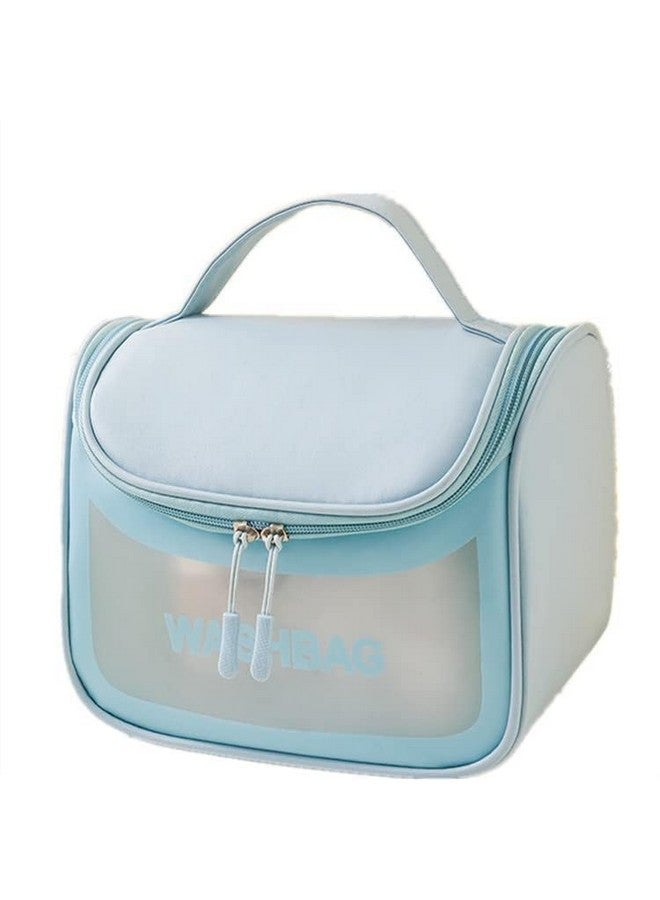 MVM Enterprise Cosmetic Organizer Bag Makeup Pouch Toiletry Bag for Cosmetics Brushes Waterproof Zippered Portable Carry Pouch Toiletry Wash Storage Bag for Travel Cosmetic Bathroom(1 pcs) - Image 1