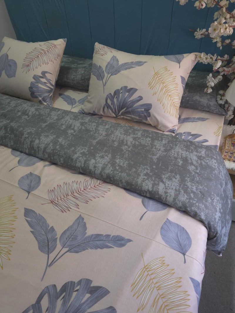 Golden Bed King Size Cotton Amreya Duvet Cover, Size 230 * 240 cm (Classic Touch) - Image 2