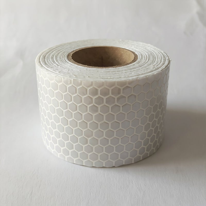 Reflective Tape Fluorescent Yellow Green 5cm x 3m Abrasion Resistant Impact Proof 3 Years Long Service Life - Image 1