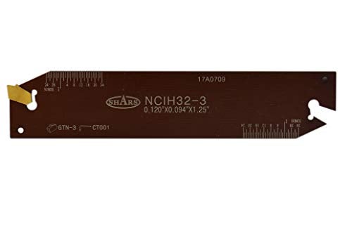 SHARS NCIH-32-3-PS Positive Stop Adjustable Blade for Self-Lock Cut-Off GTN Inserts 404-0384 !] - Image 1