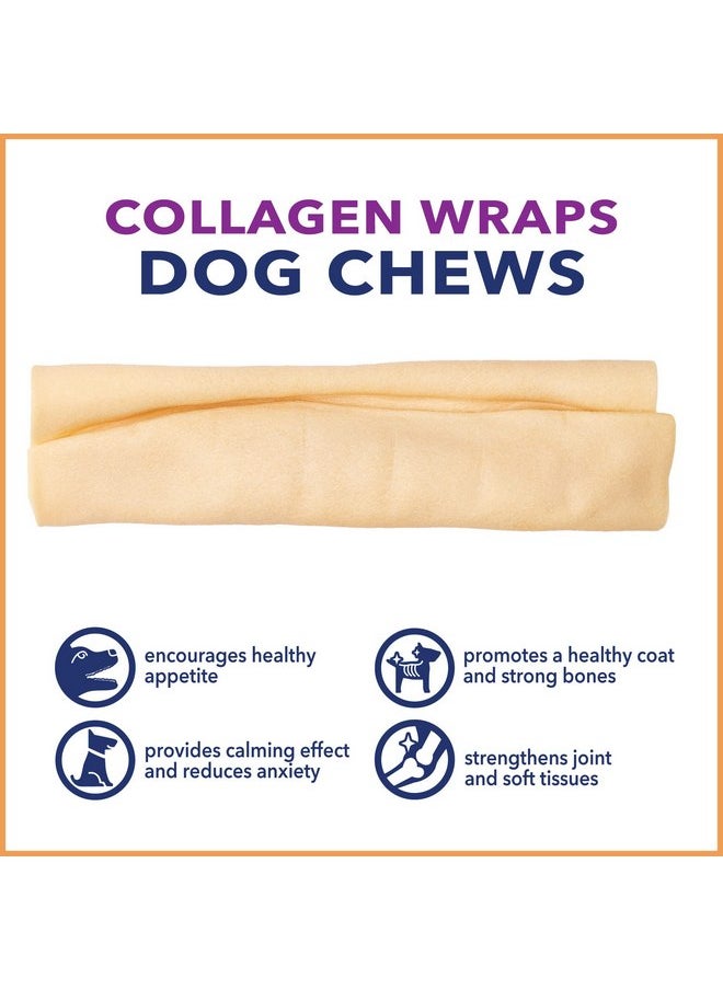 بيت فاكتوري حلوى مضغ للكلاب من Pet Factory CareChewz Collagen مقاس 6-7 بوصات صغيرة - نكهة طبيعية، 12 قطعة/عبوة واحدة  - Image 5