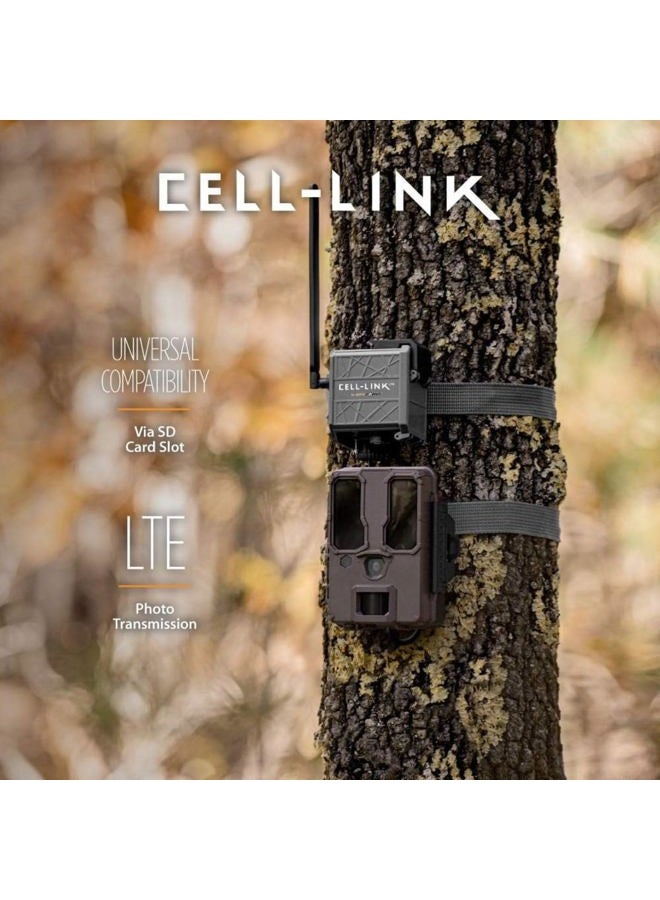 Spypoint CELL-LINK Universal Cellular Trail Camera Adapter Makes Virtually Any Trail Camera a Cellular Camera Get Your Game Camera Images Sent to Your App by Connecting Through Trail Cam SD Card Slot - Image 2