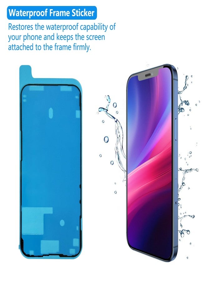 Bsz4uov شاشة بديلة سوداء مقاس 6.7 بوصة لهاتف iPhone 14 Pro Max، شاشة LCD كاملة تعمل باللمس، متوافقة مع موديلات A2894، A2651، A2893، A2896، A2895، مع مانع تسرب مقاوم للماء، زجاج مقوى، وأدوات إصلاح. - Image 5