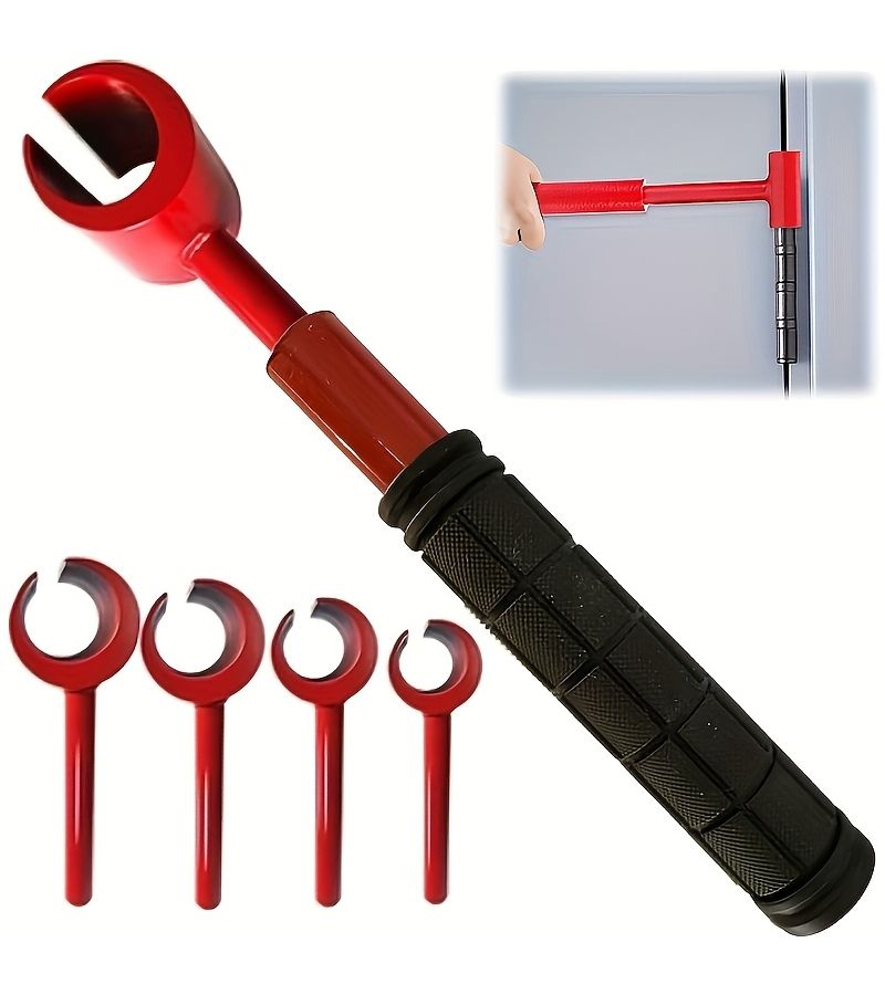4 In 1 Hinge Adjustment Tool Durable Handle Residential Commercial Use - Image 1