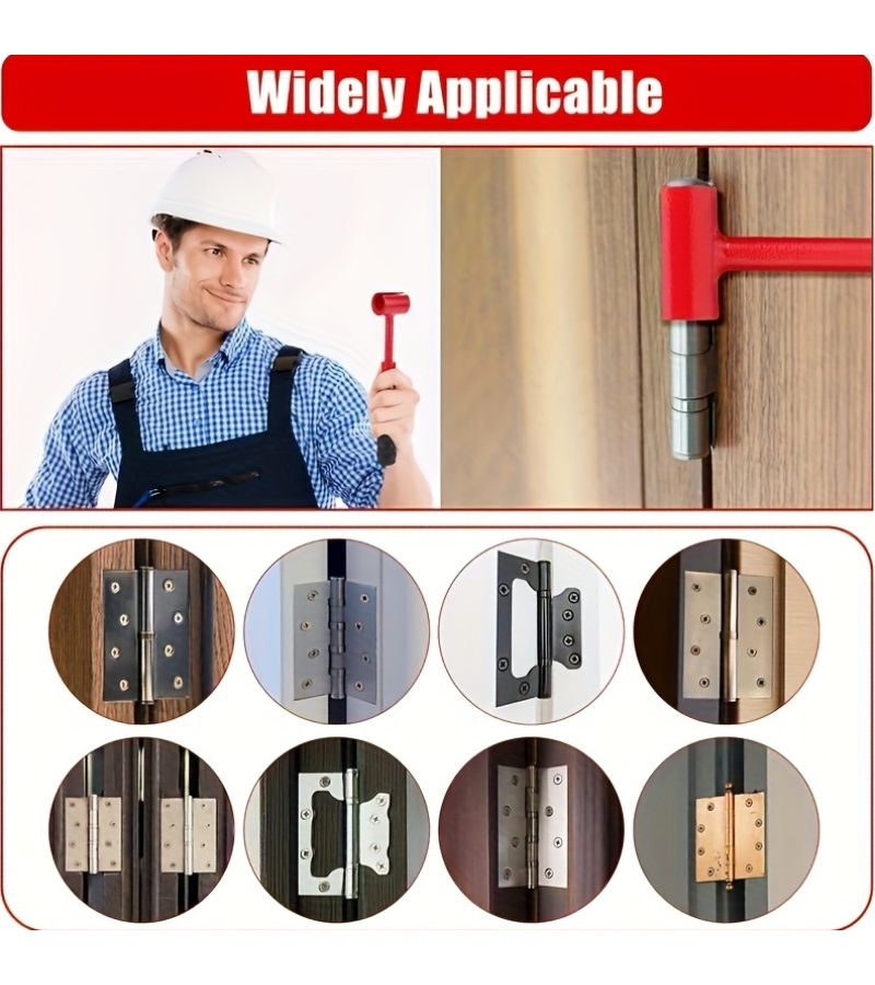 4 In 1 Hinge Adjustment Tool Durable Handle Residential Commercial Use - Image 4